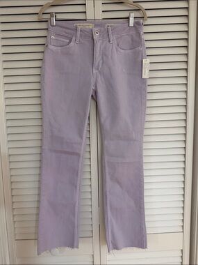 NWT Pilcro and the Letterpress High Rise Bootcut Lavender Size 26